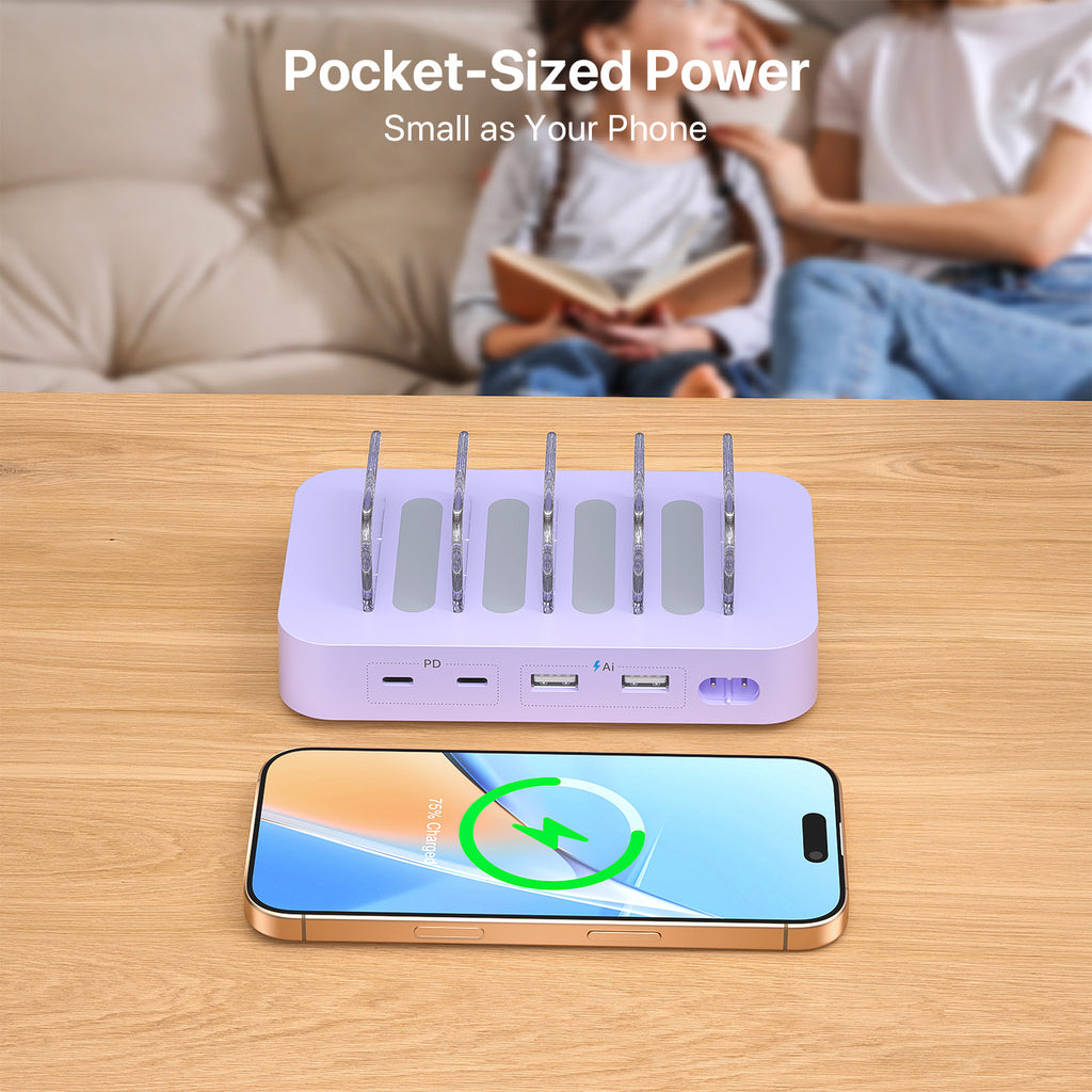 Station de recharge SooPii, 35 W 4 ports, CS45 Mini