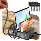 SooPii Charging Station, 120W 6-Port Retractable, H1 Pro EU