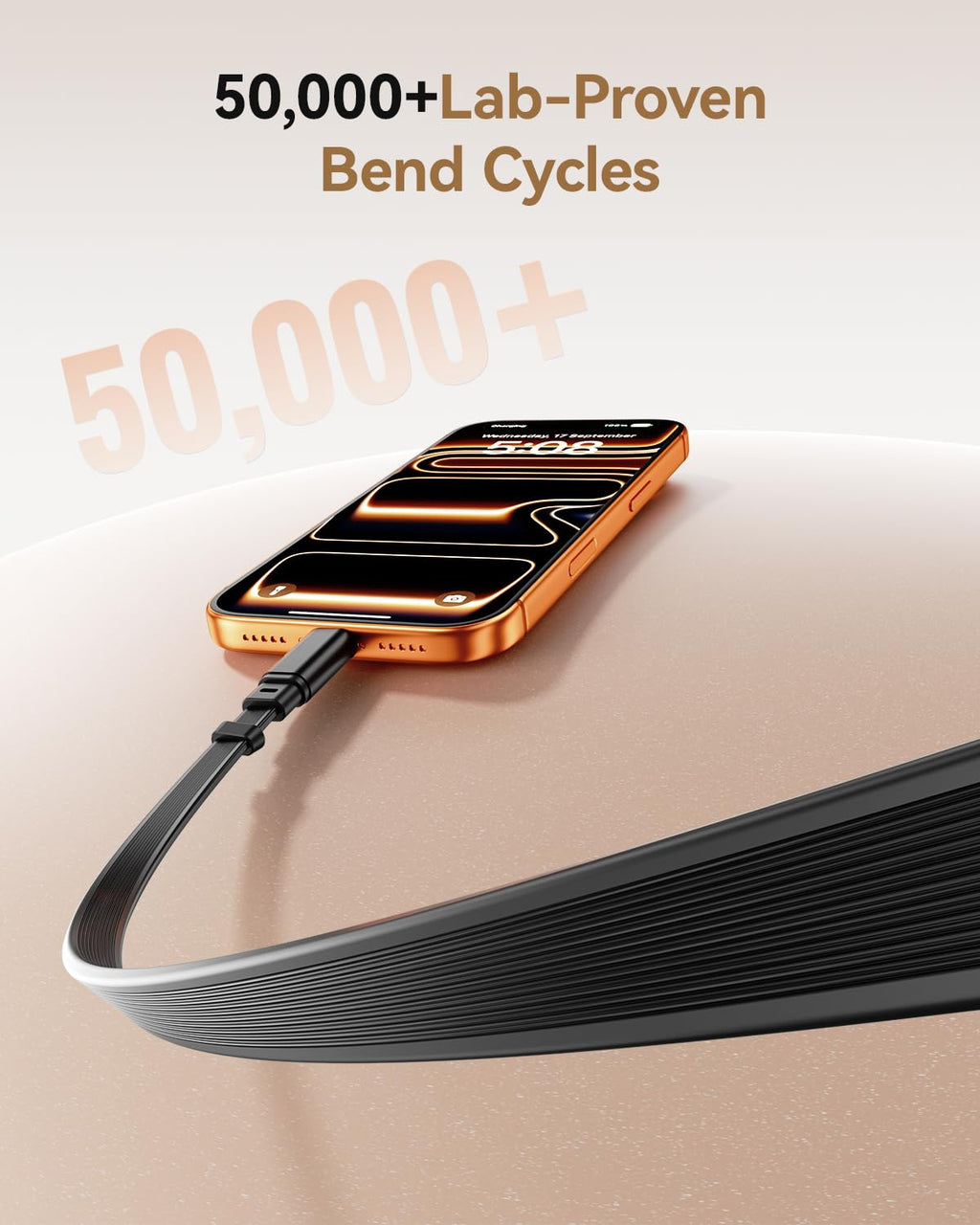 SooPii S103 — retractable cable detail