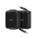 SooPii S103 240W retractable USB-C cable with magnetic Mag-Snap storage — main product photo, black