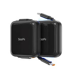 SooPii S103 240W retractable USB-C cable with magnetic Mag-Snap storage — main product photo, black