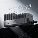 SooPii CS200 10-port charging station with 10 mixed cables included