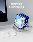 SooPii CS60 Pro 6-port USB-C station — port close-up