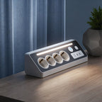 SooPii EU-E28 45° Ecksteckdosenleiste, 4 AC + 3 USB, 3680W