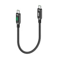S10CC 100W USB-C Cable, LED Wattage Display, Nylon Braided — Detail 14