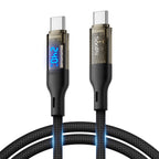 SooPii USB-C Cable Transparent LED S45CC - Product detail view