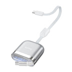 240W Retractable USB-C Cable with Magnetic Slot Single-Pull — Scene and lifestyle