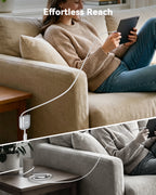 SooPii S96 240W retractable USB-C cable — extended length view