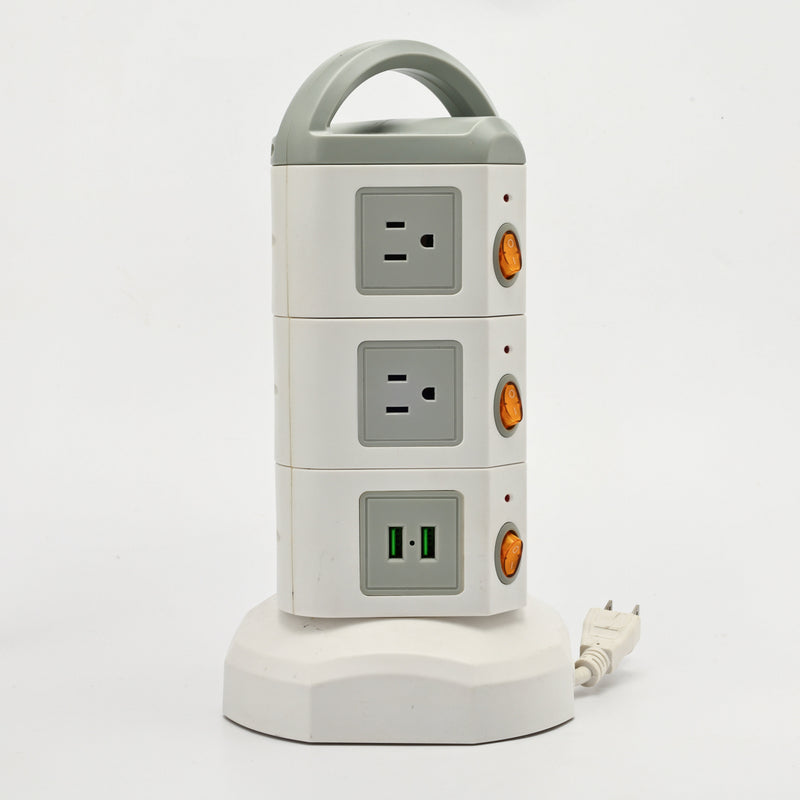 SooPii Power Strip Tower, 10 Outlets + 4 USB, TPS10