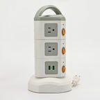 TPS10 Power Strip Tower, 10 Outlets & 4 USB, 1875W — Main product photo