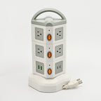 TPS10 Power Strip Tower, 10 Outlets & 4 USB, 1875W — Scene and lifestyle