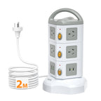 SooPii USB-C Power Strip Tower, 10 Outlets + 4 USB,TPS10